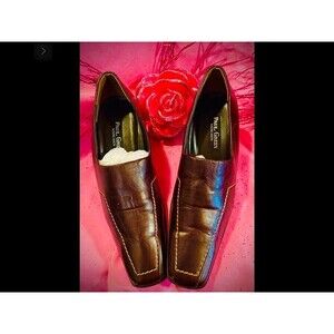 ~~PAUL GREEN…DARK BROWN…MÜNCHEN… LEATHER PUMPS…WOMENS SIZE 6.5~~